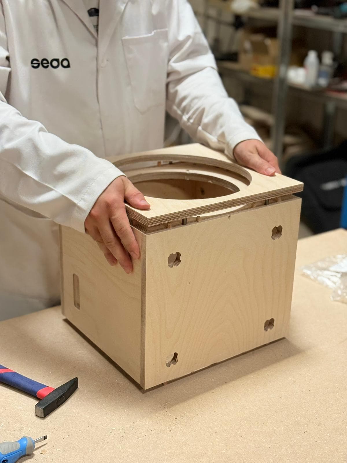 Seda Audio workshop — handcrafting